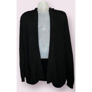 Only & Sons Hank Hoodie Cardigan Loose Knit Sweater Size XL